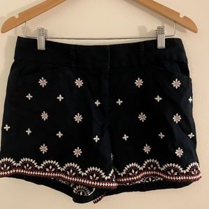 Loft navy shorts